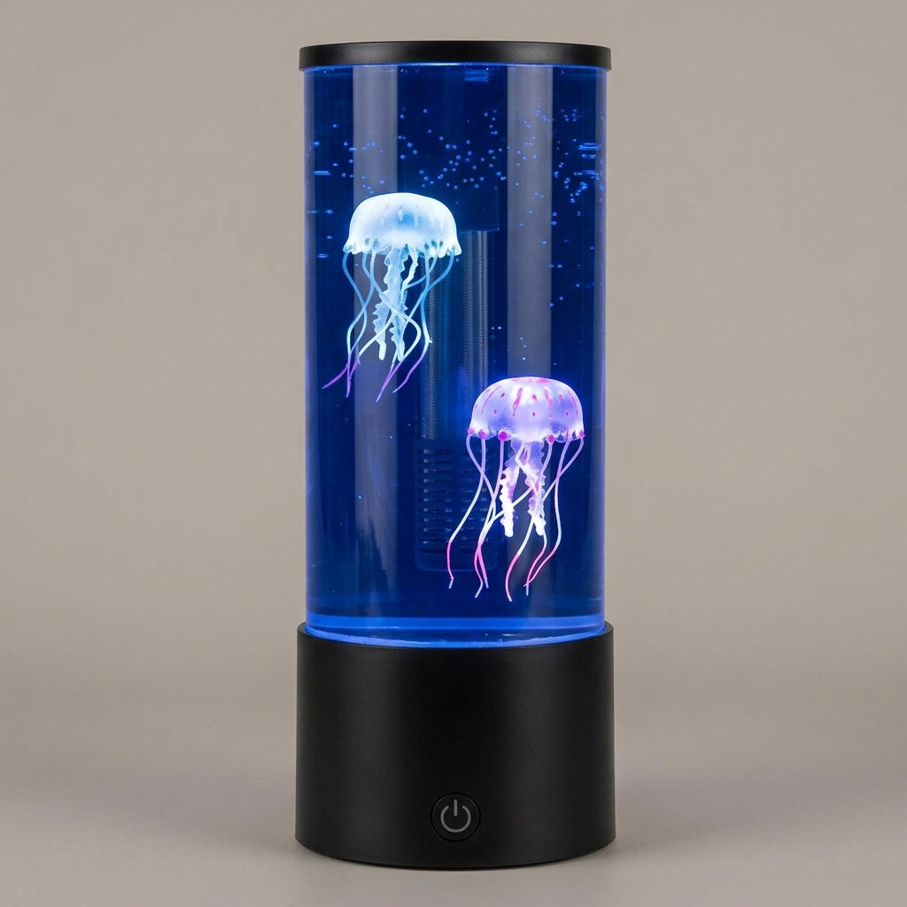 Floating Jellyfish Night Light with LED Glow